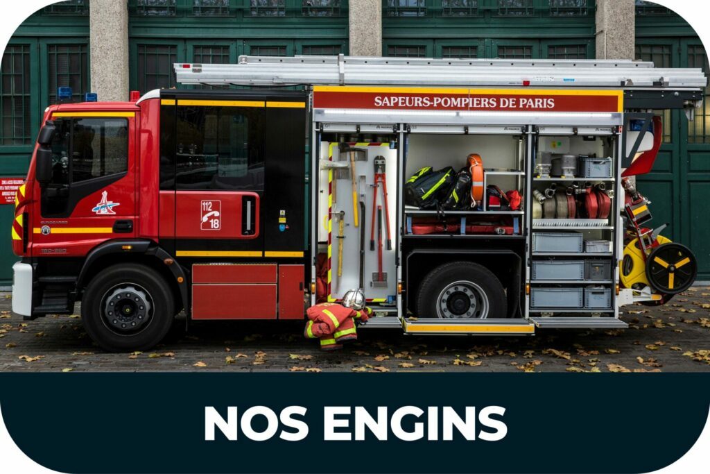 Porte carte 3 volets Pompier Administratif Pompiers de Paris